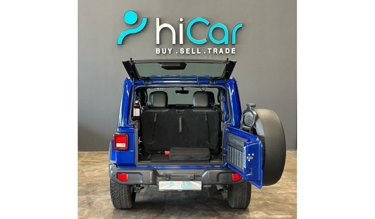 Jeep Wrangler AED 2,298pm • 0% Downpayment • Sahara • Full Option