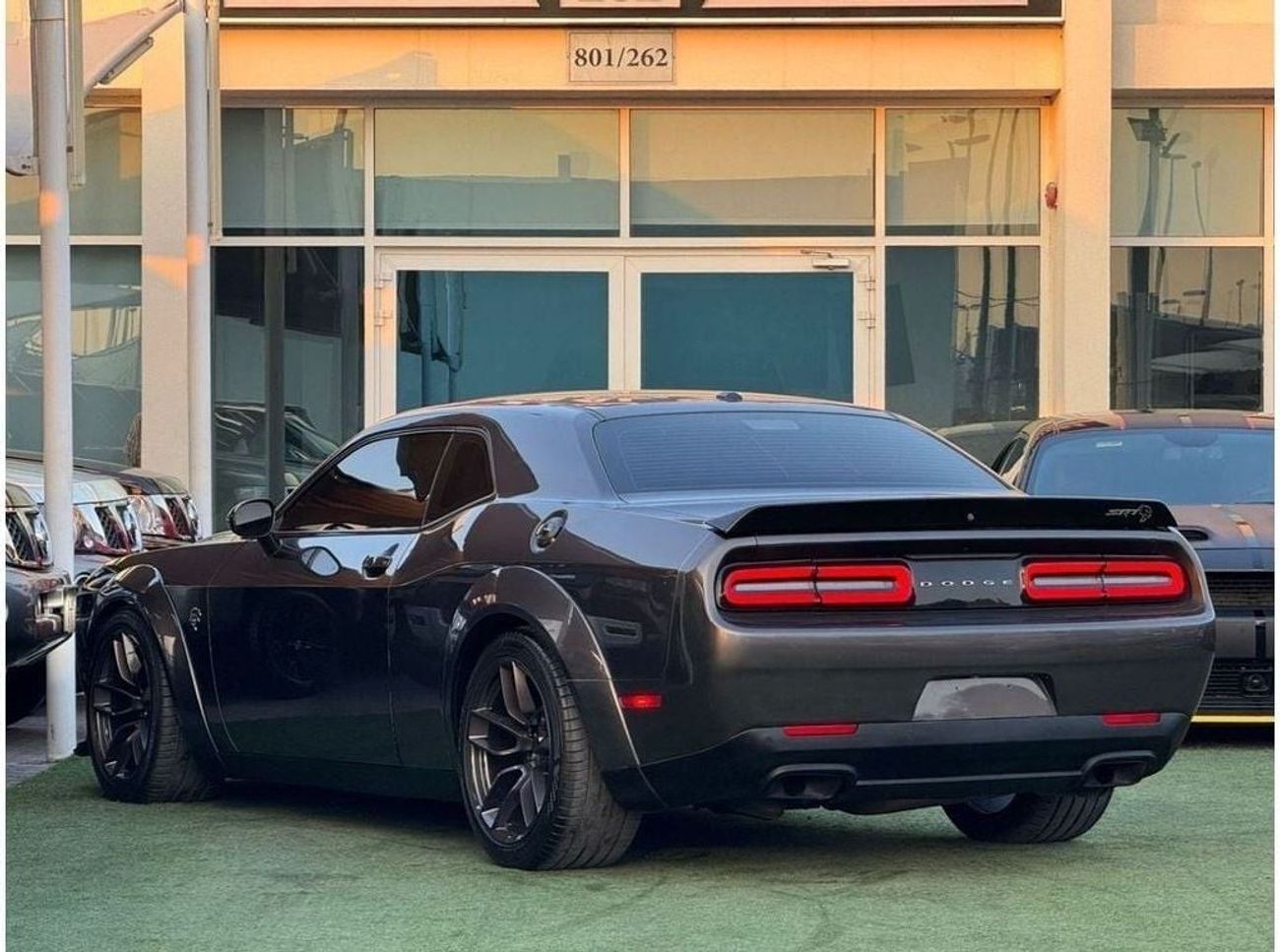 دودج تشالينجر DODGE CHALLENGER SRT HELLCAT 2019 GCC FULL SERVICE HISTORY PERFECT CONDITION