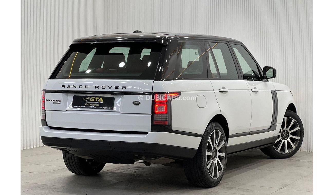 لاند روفر رينج روفر 2016 Range Rover Vogue SE V8 Supercharged, Warranty, Full Service History, Excellent condition, GCC