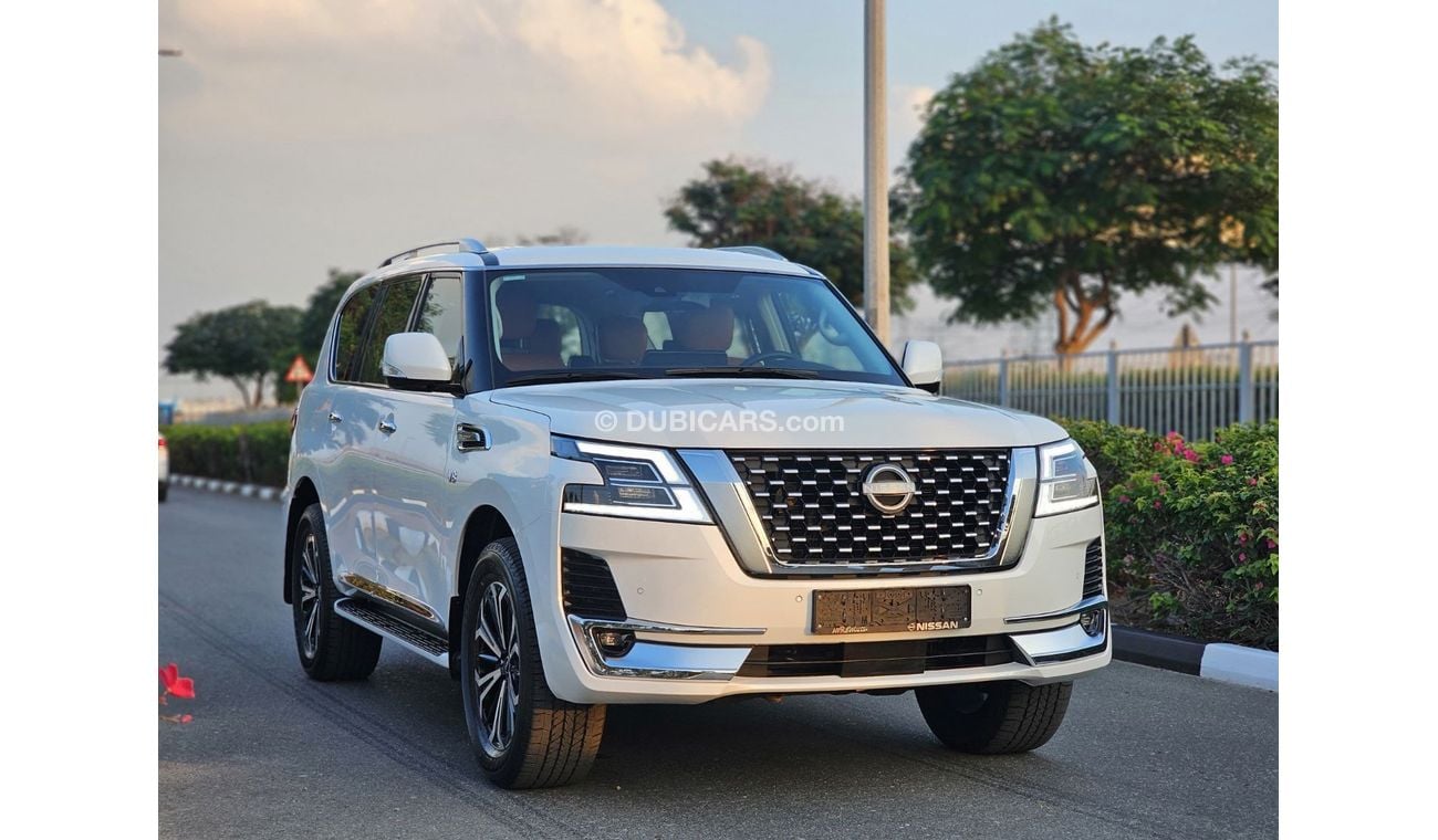 Nissan Patrol LE Titanium GCC SPECS UNDER WARRANTY