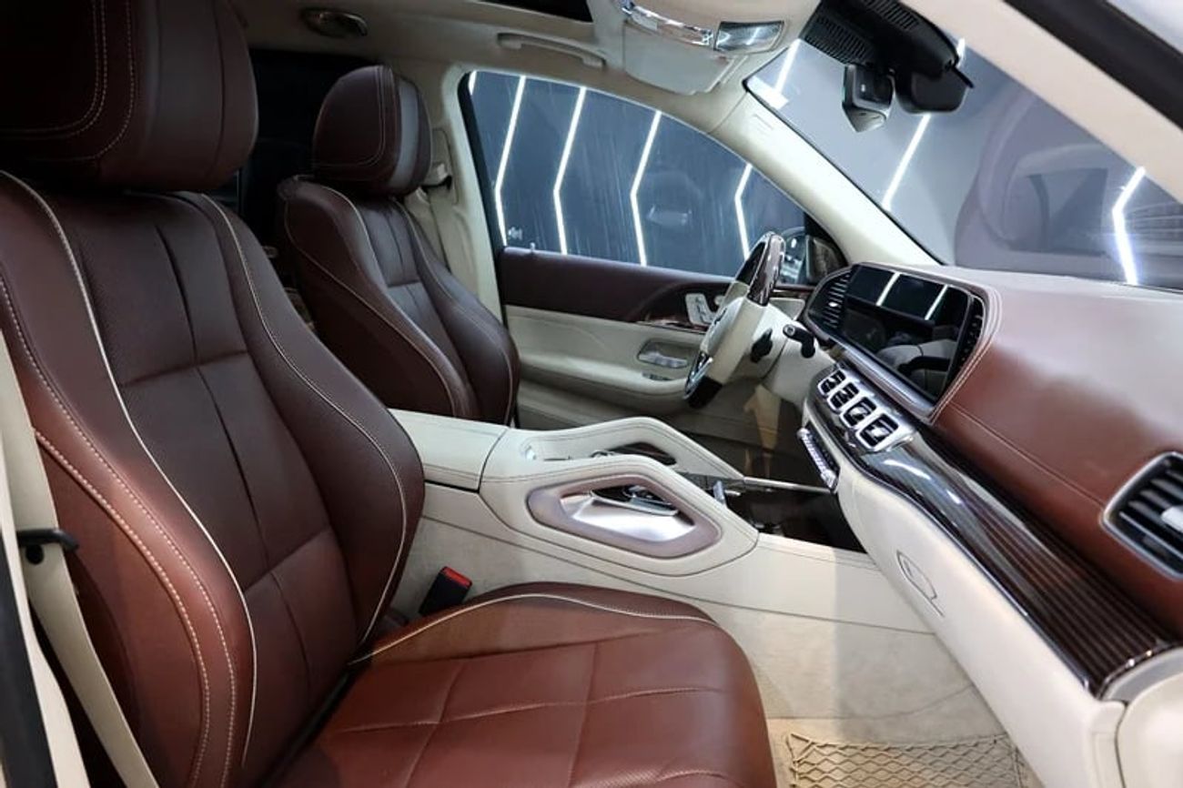 Mercedes Maybach GLS600 Maybach Rear-Seat Entertainment, Rear VIP Seats, Burmester Audio, Panoramic Roof, GCC!