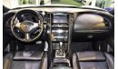 Infiniti QX70 ONLY 59000KM! ORIGINAL PAINT! ( صبغ وكاله ) FULL SERVICE HISTORY Infiniti QX70S 2015 Model!! in Whit