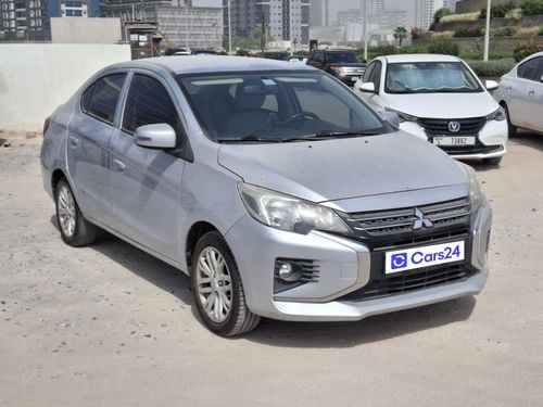 Mitsubishi Attrage 2021 GLX HIGHLINE | AED 301/Month | 0 DP | 30 Day Return | Warranty | Service History