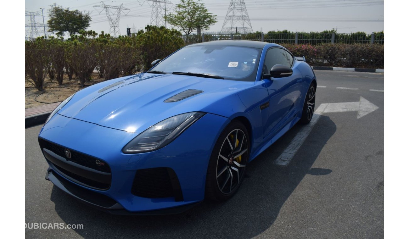 Jaguar F-Type SVR 2018 WARRANTY AND SERVICE CONTRACT FOR FIVE YEARS