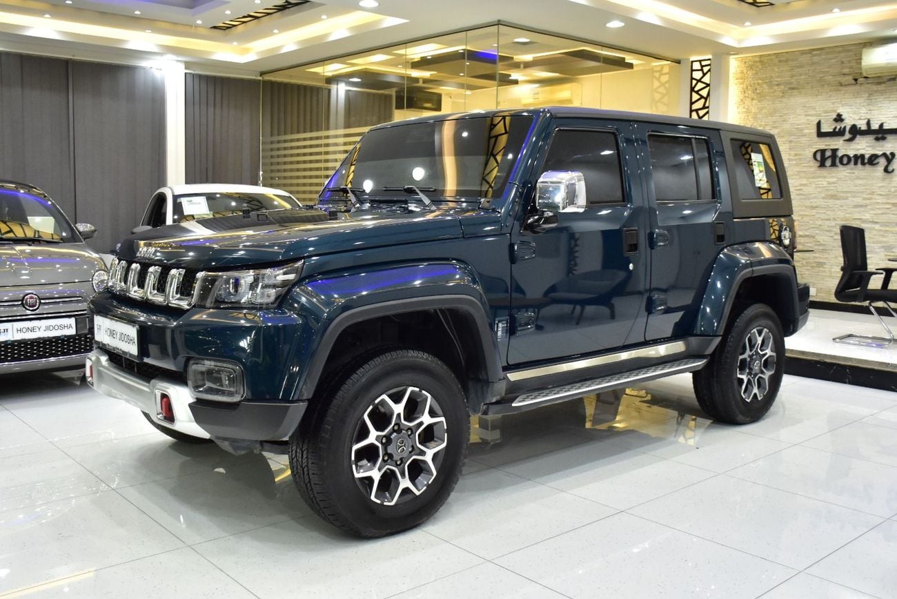 BAIC BJ40 HONOR EXCELLENT DEAL for our BAIC BJ40L ( 2023 Model ) in Blue - Green Color GCC Specs