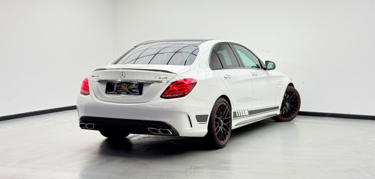 Mercedes Benz C63 AMG S 2016 Mercedes Benz C63 S AMG Edition 1, Full Service History, Fully Loaded, Excellent Condition, GCC