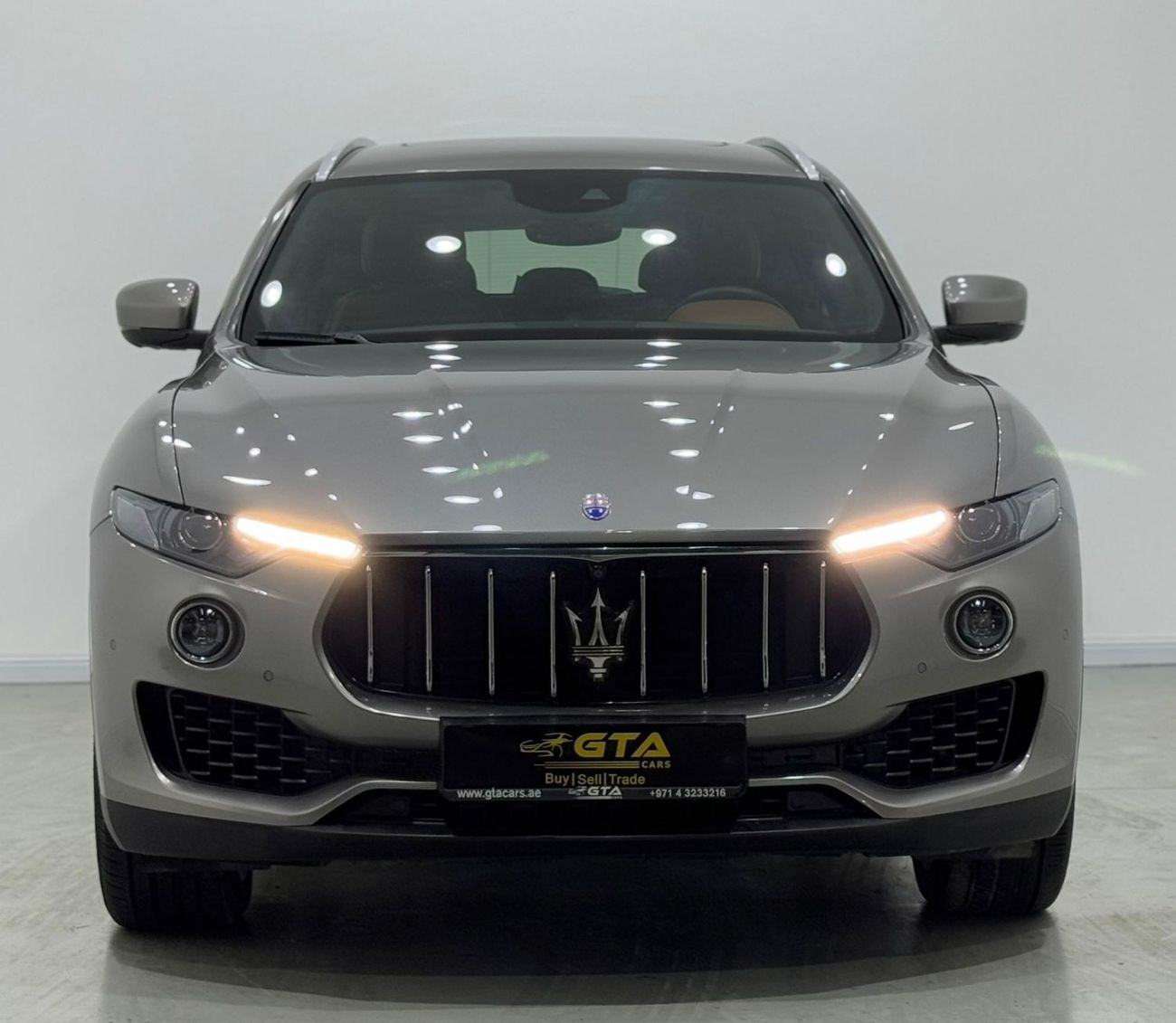 Maserati Levante Std 3.0L (350 HP) 2017 Maserati Levante, Warranty, Full Service History, Full Options, Low Kms, GCC