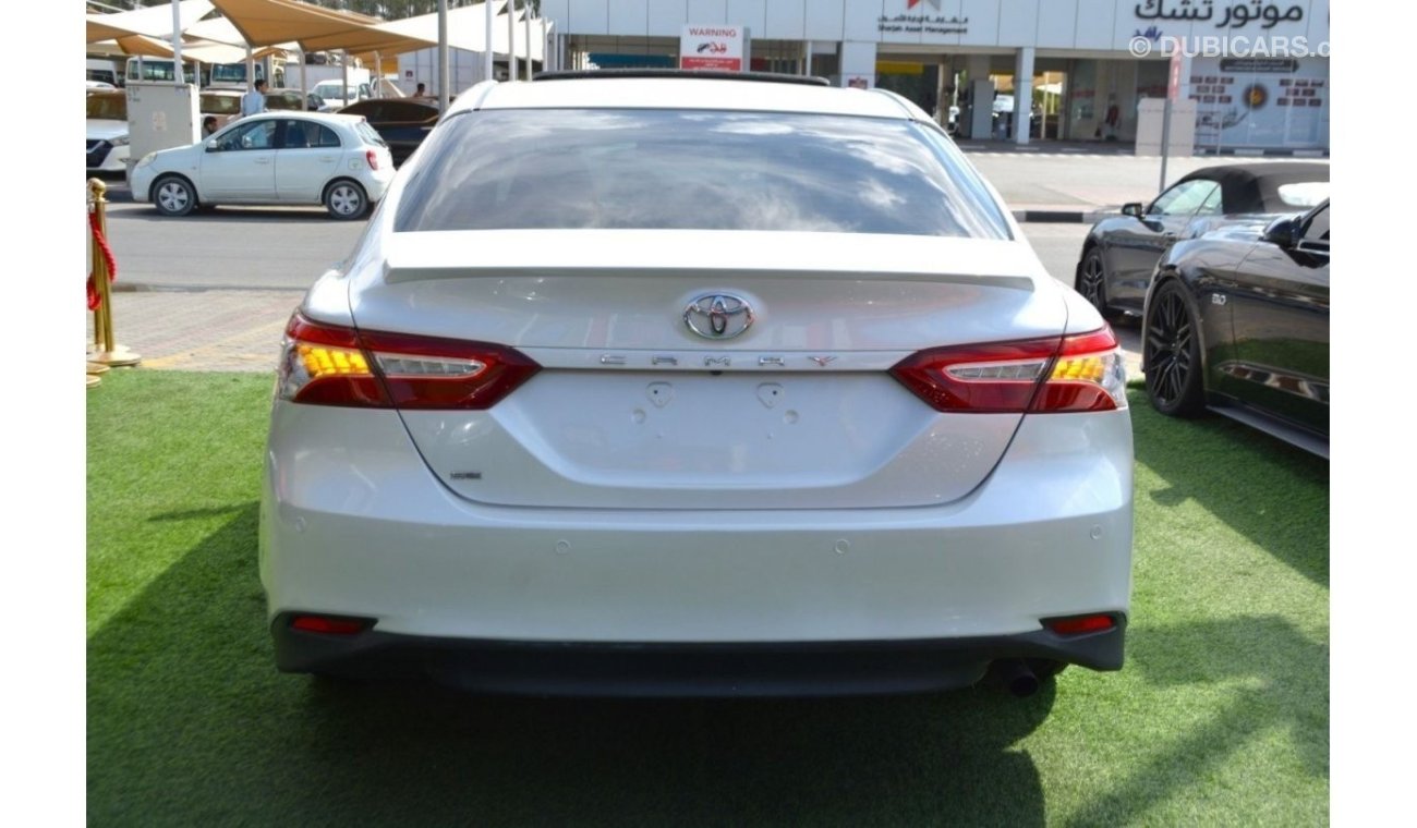 تويوتا كامري TOYOTA CAMRY WHITE-2023, FULL OPTION