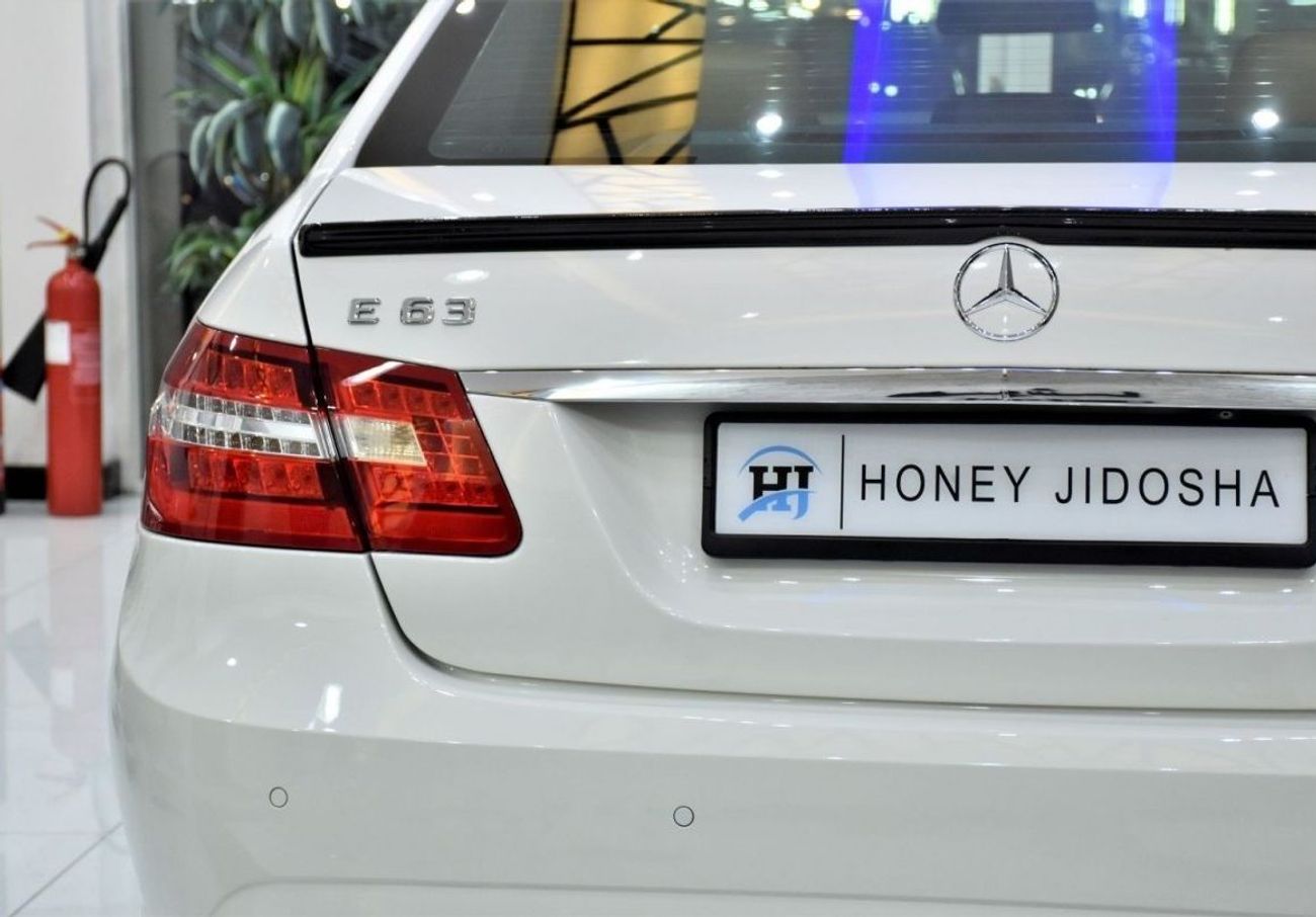 Mercedes-Benz E 63 AMG EXCELLENT DEAL for our Mercedes Benz E63 AMG ( 2011 Model ) in White Color GCC Specs