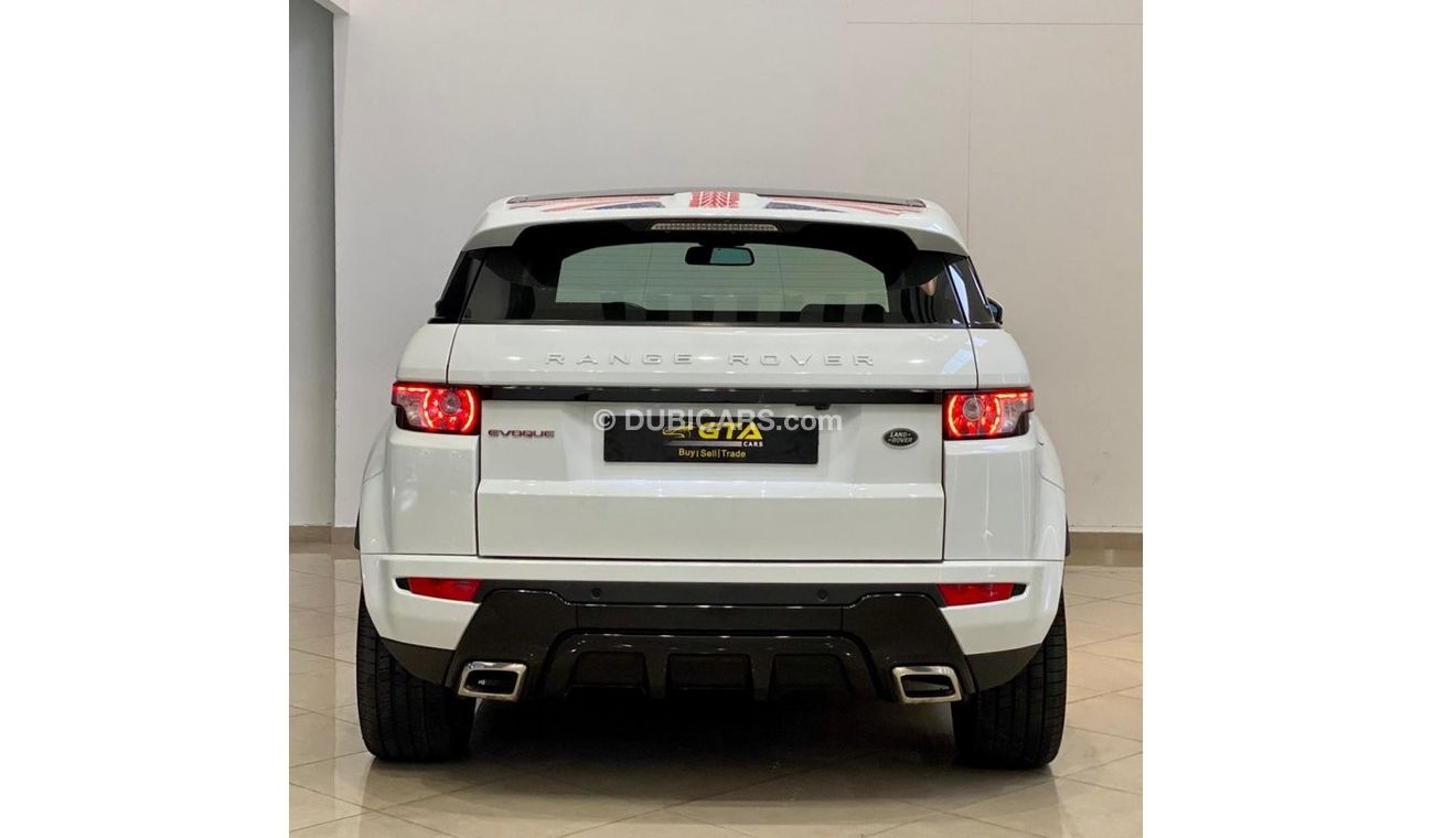 Land Rover Range Rover Evoque 2015 Range Rover Evoque Dynamic Union Jack Edition, Service History, Warranty, GCC