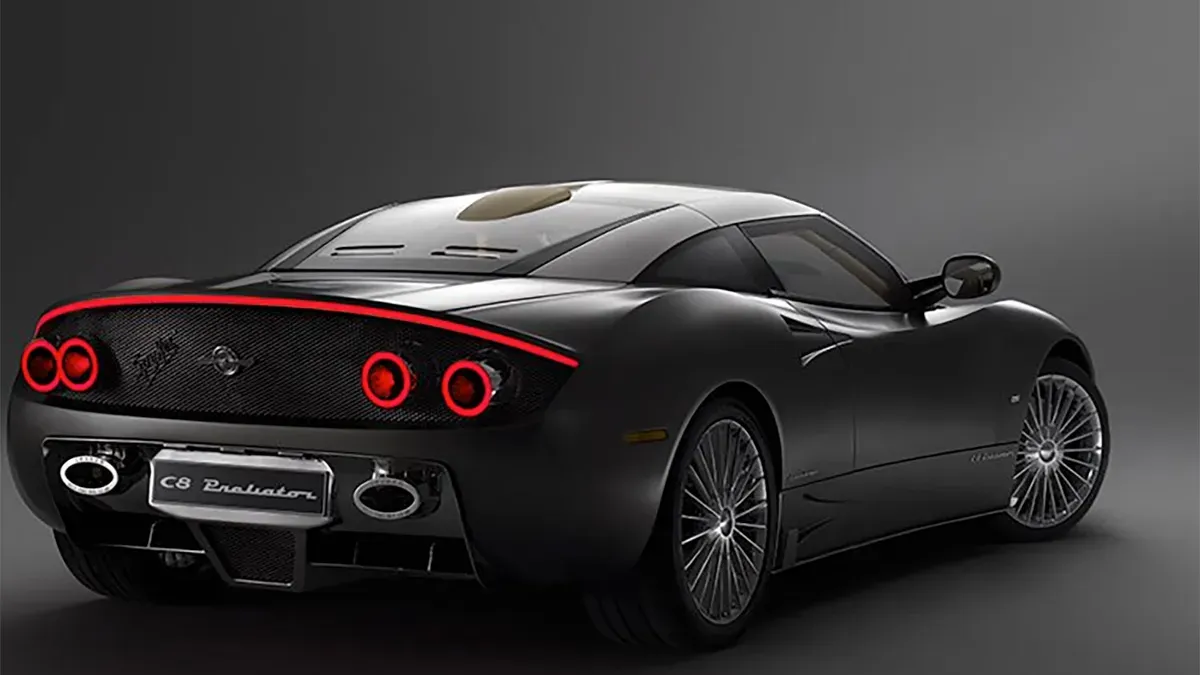 Spyker C8 exterior - Rear Left Angled