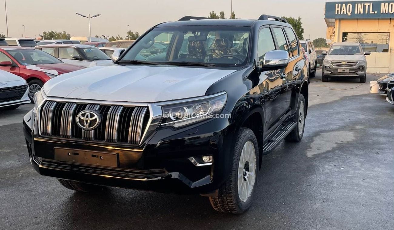 Toyota Prado VX1 2.7L VX ,  4 Cly, 4WD , Petrol ( Black/Black ) Spare Down  2022MY