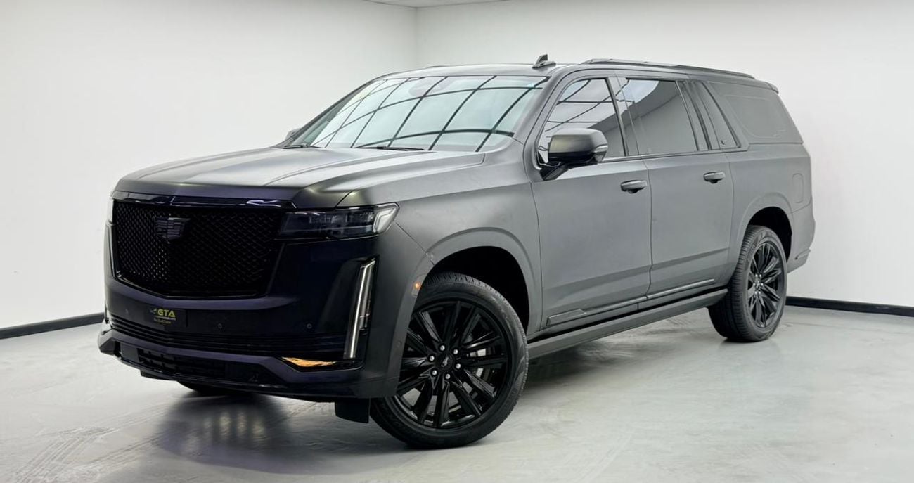 Cadillac Escalade SPORT PLATINUM 2024 Cadillac Escalade Sport Platinum Black Edition, 2028 Cadillac Warranty, Pilot Se