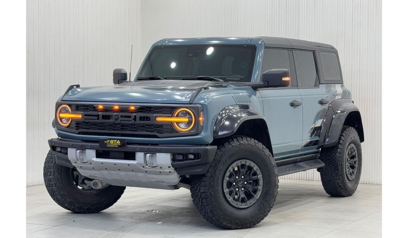 فورد برونكو Raptor 3.0L V6 2023 Ford Bronco Raptor, Nov 2028 Al-Tayer Warranty + Service Package, Full Service H