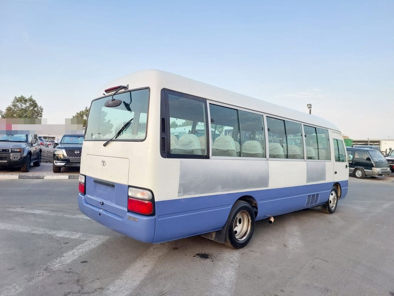 تويوتا كوستر 2002 TOYOTA COASTER BUS RHD 4.1 L DIESEL AUTOMATIC (PM11068)