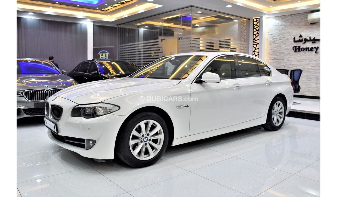 BMW 520i EXCELLENT DEAL for our BMW 520i ( 2013 Model ) in White Color GCC Specs