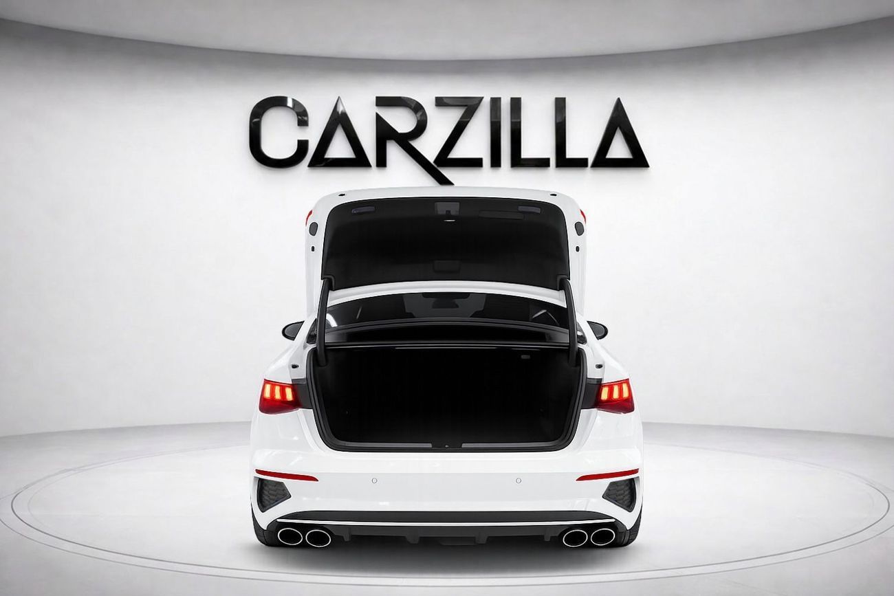 Audi S3 TFSI quattro 2.0L Sedan AED 2,742 / Monthly l 0% Down Payment l S3 l Fully Loaded