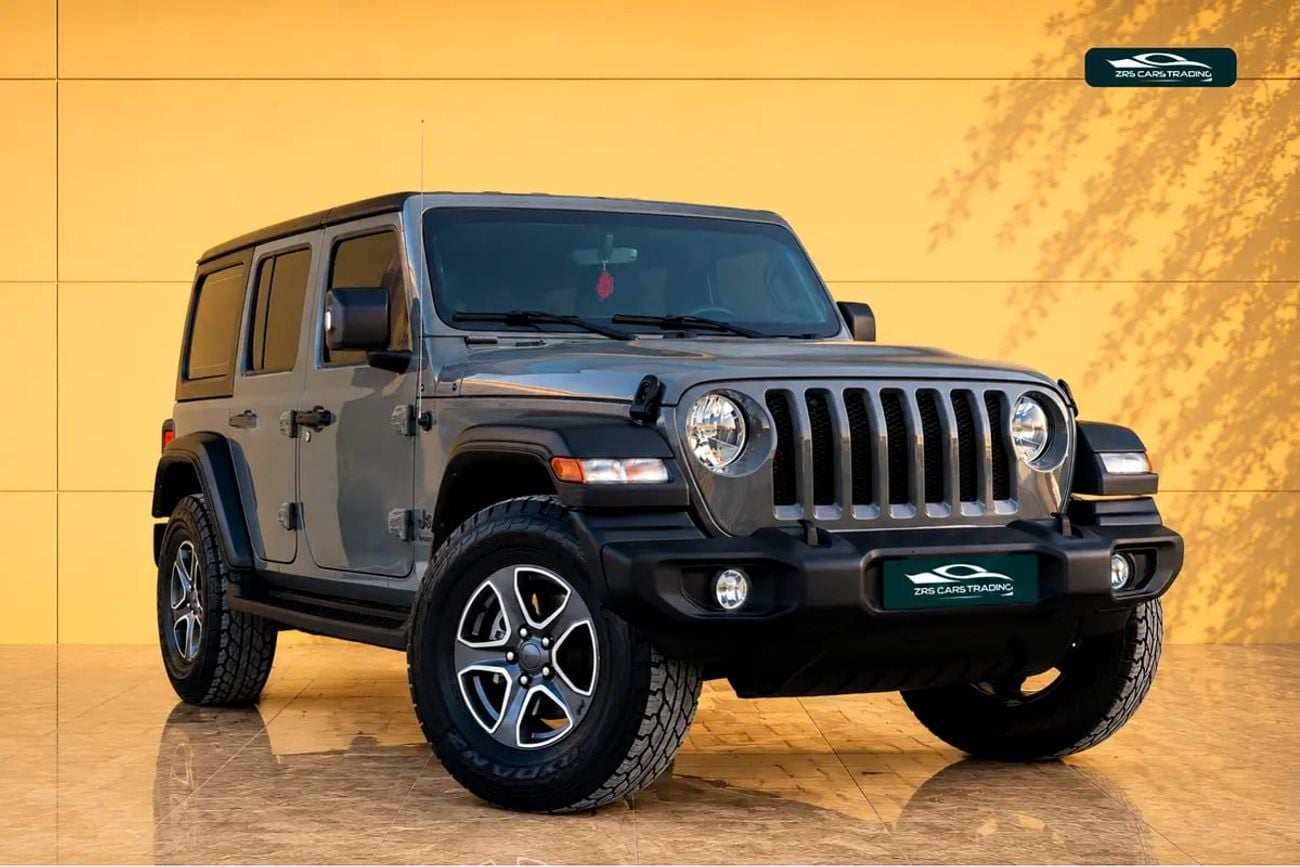 Jeep Wrangler 2534 / 60 Months | 0% DP | Unlimited Sports Gcc / Al Futtaim Warranty