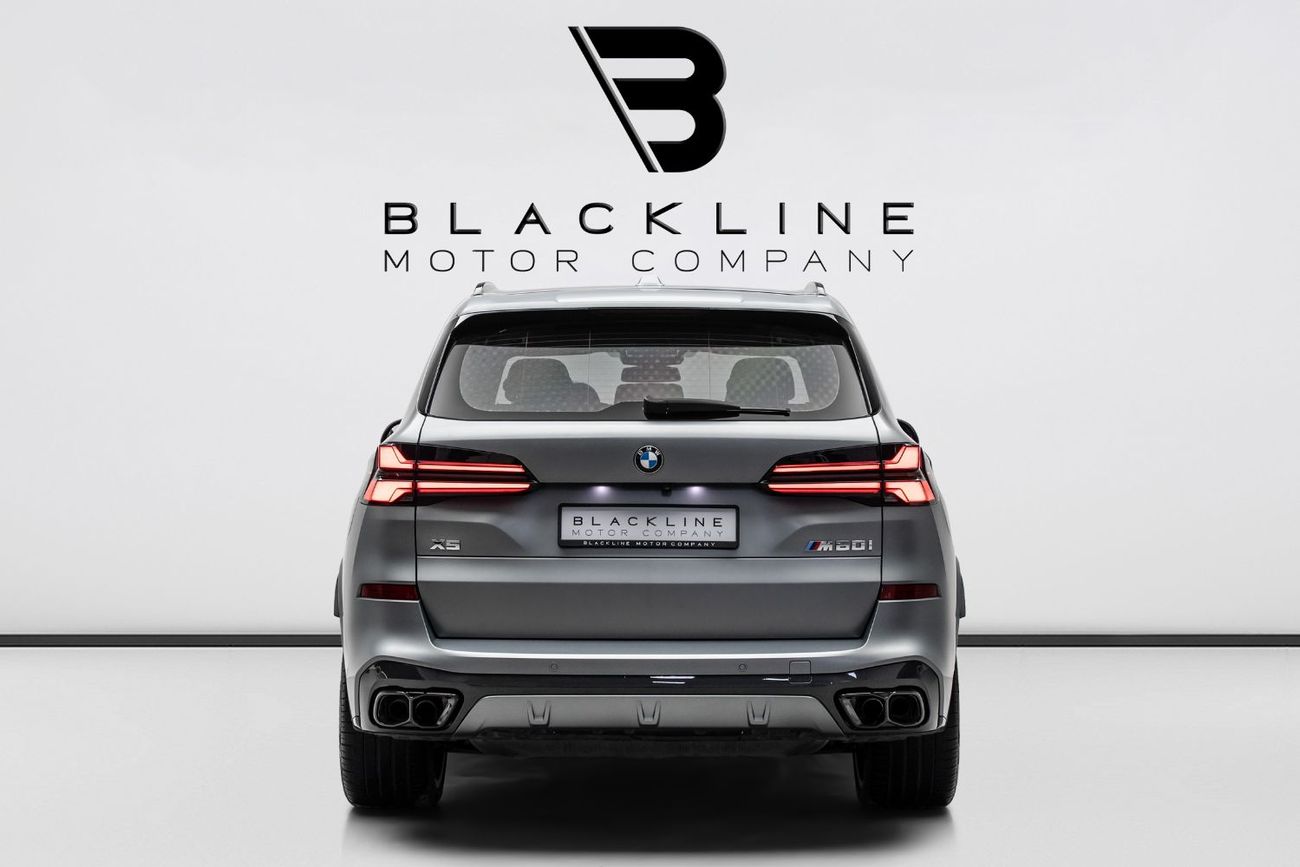 BMW X5 M50i 4.4L 2024 BMW X5 M60i, 2027 BMW Warranty + 2034 BMW Service Contract, Low KMs, GCC