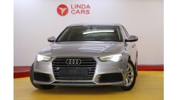 أودي A6 Audi A6 2017 GCC under Warranty with Zero Down-Payment.