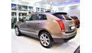 كاديلاك SRX ONLY 89000 KM!! Cadillac SRX 4 2012 Model!! in Brown Color! GCC Specs