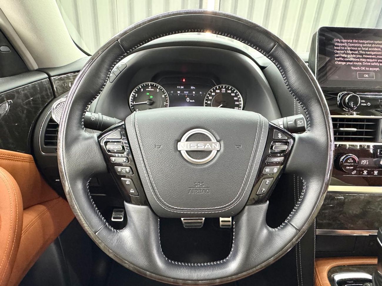 Nissan Patrol SE Platinum 5.6L 2024 Nissan Patrol, 2027 Nissan Warranty, Full Options, Very Low Kms, 7 Seater, GCC