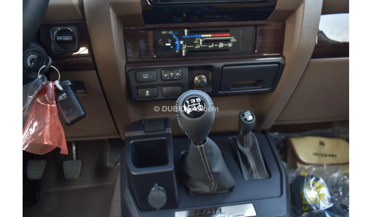 تويوتا لاند كروزر 70 76  LX LIMITED V8 4.5L TURBO DIESEL  MANUAL TRANSMISION - 70TH ANNIVERSARY EDITION