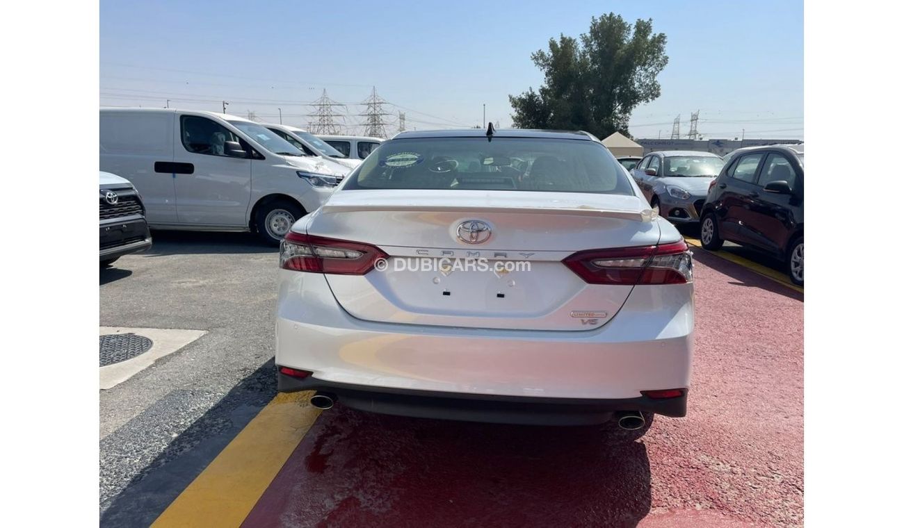 تويوتا كامري TOYOTA CAMRY 3.5L، V6 LIMITED، موديل 2021 مع جلد داخلي، سقف بانورامي، للتصدير