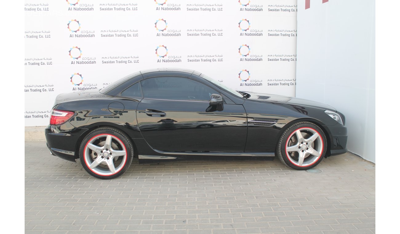 مرسيدس بنز SLK 200 1.8L 2015  GCC  DEALER WARRANTY FREE INSURANCE