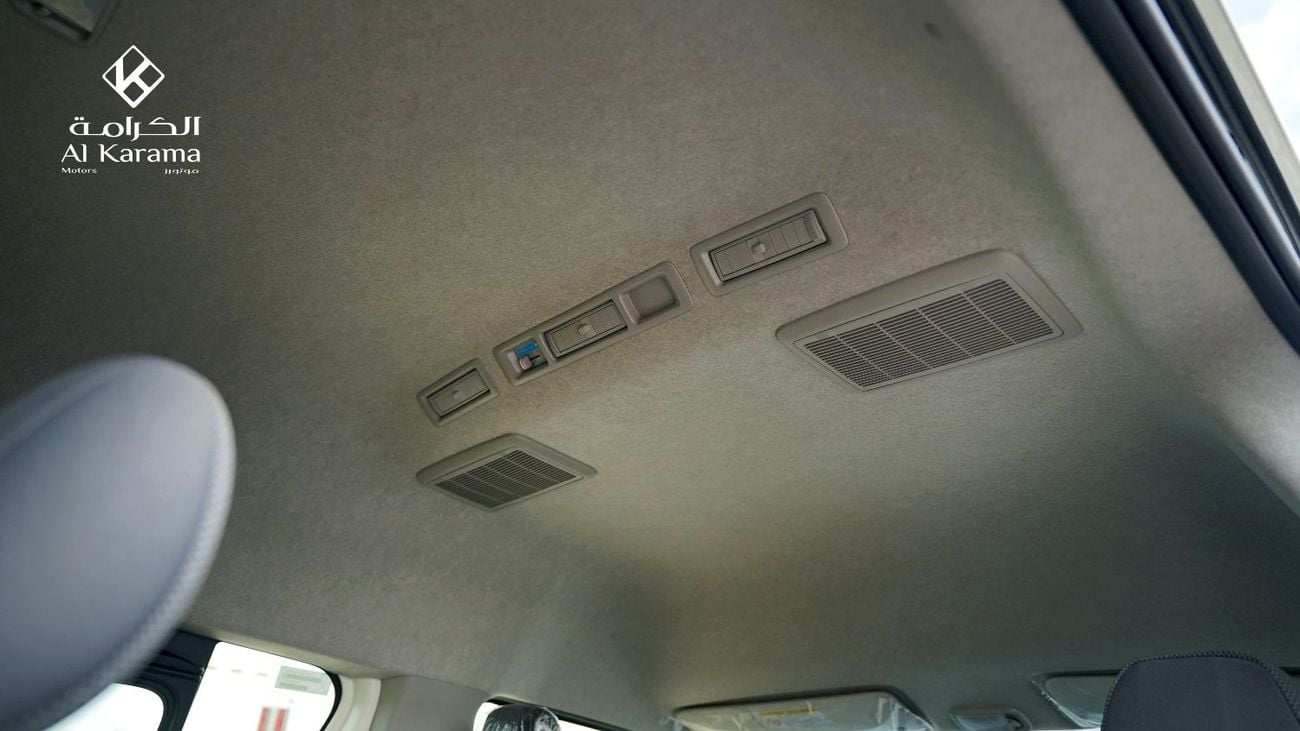 تويوتا هاياس 2.5L Diesel High Roof Van with 16 Seats - Power Window - Sliding Door - Manual Drive