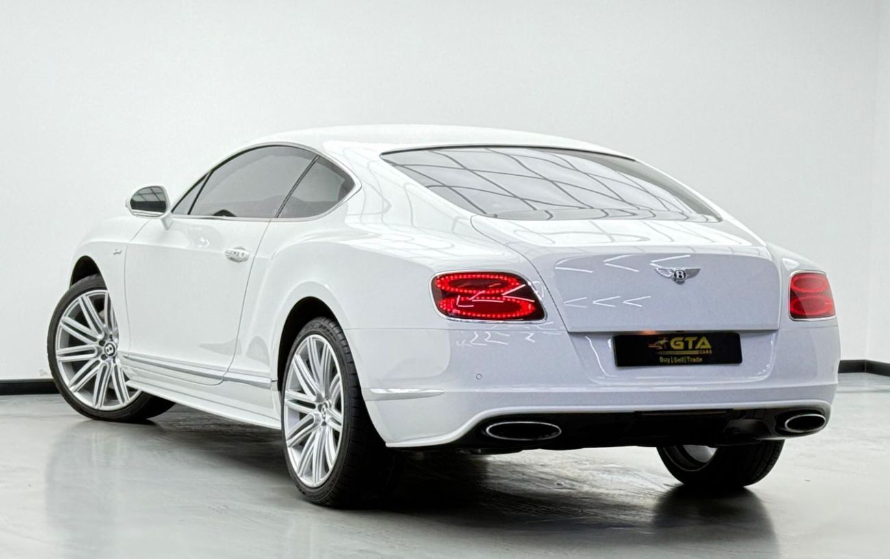 Bentley Continental GT 2015 Bentley Continental GT Speed W12, Service History, Excellent Condition, GCC