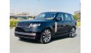 Land Rover Range Rover GCC SPEC UNDER WARRANTY AND SERVICE CONTRACT