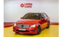 Mercedes-Benz C200 RESERVED ||| Mercedes-Benz C200 2014 GCC with Flexible Down-Payment.