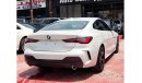 BMW 420i I Coupe M Sport Under warranty 2021 GCC