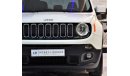 Jeep Renegade FULL SERVICE HISTORY! LOW MILEAGE JEEP Renegade LONGITUDE 2017 Model!! White Color! GCC Specs