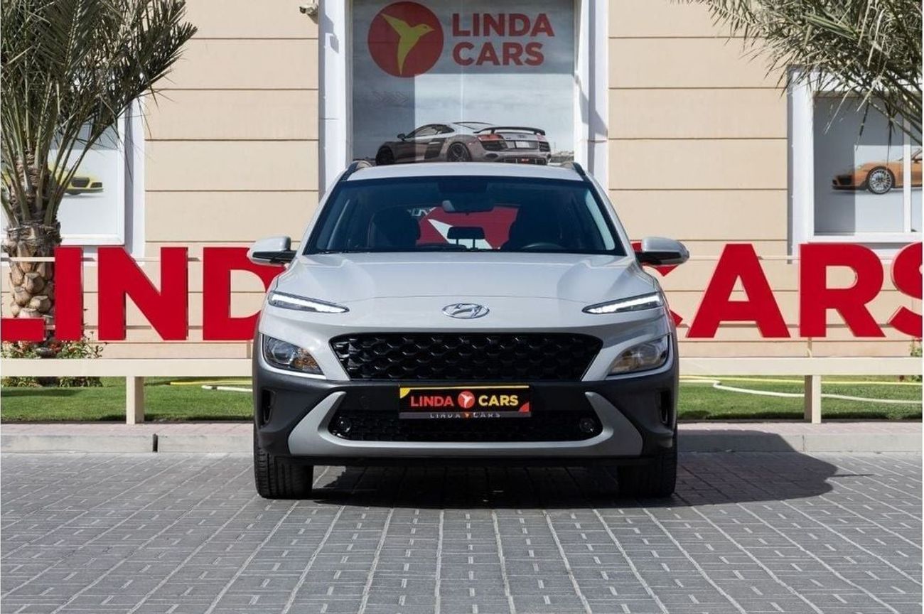 Hyundai Kona Hyundai Kona 2023 GCC under Agency Warranty with Flexible Down-Payment.