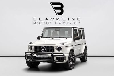 Mercedes Benz G63 AMG STANDARD BUY NOW, PAY 2027 | THE BLACKLINE STANDARD | 2030 Mercedes Warranty + Service Contract, GCC