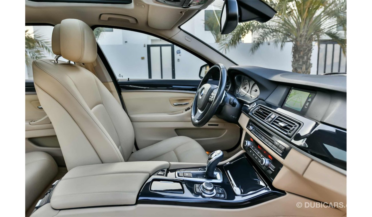 BMW 520i - Fully Loaded! - Excellent Condition! - GCC - AED 1,164 Per Month - 0% DP