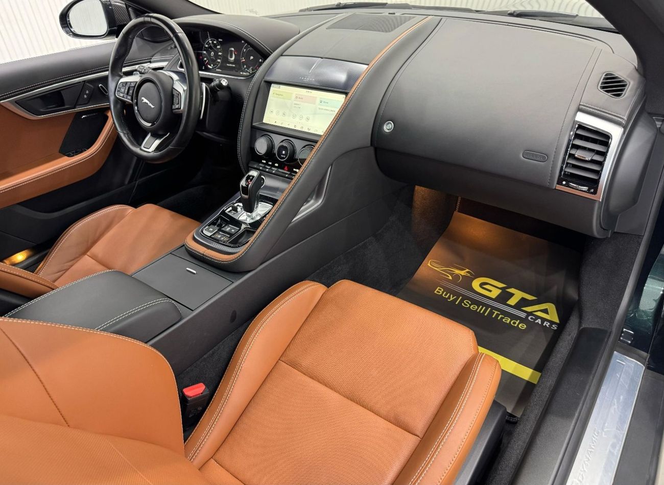 Jaguar F Type P300 2.0L 2021 Jaguar F-Type P300 R-Dynamic, 2026 Jaguar Warranty + Service Pack, Very Low Kms, GCC