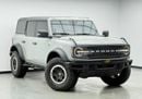 فورد برونكو Badlands 2.7L 2021 Ford Bronco Badlands, 2027 Ford Warranty, Full Ford Service History, Very Low Km,