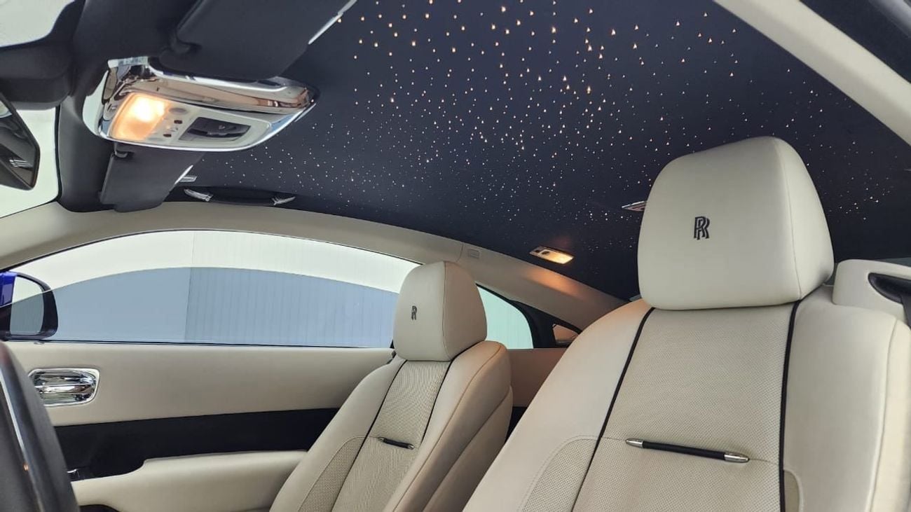 رولز رويس واريث Roll royce Wraith 2014 Full service in dubai dealer