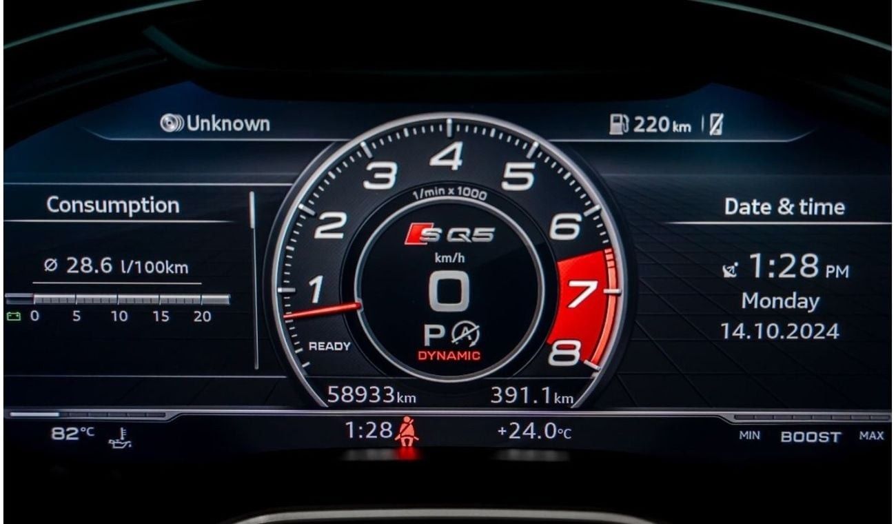 Audi SQ5 2020 Audi SQ5, 2026 Audi Warranty + Service Contract, Low Kms, GCC