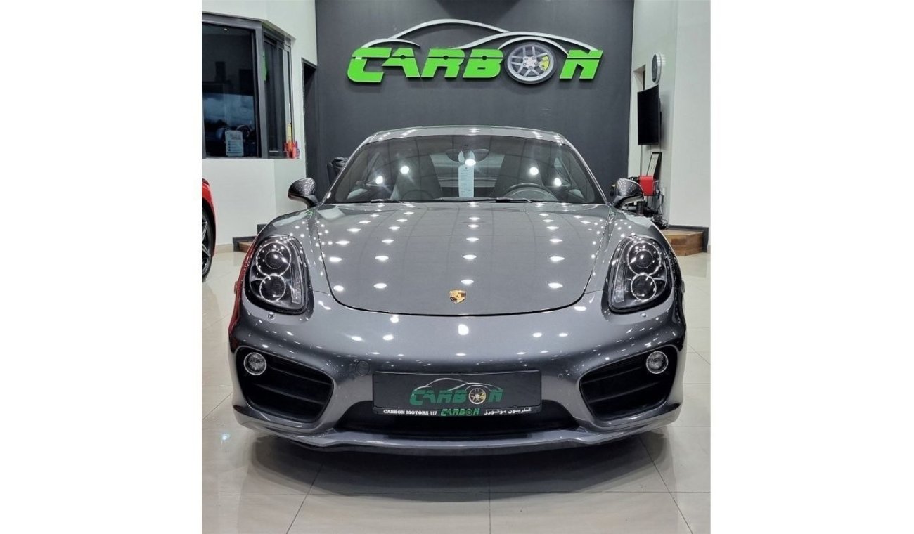 بورش كايمان أس SPECIAL SUMMER OFFER PORSCHE CAYMAN S 2014 GCC IN BEAUTIFUL SHAPE WITH A FULL SERVICE HISTORY FROM P