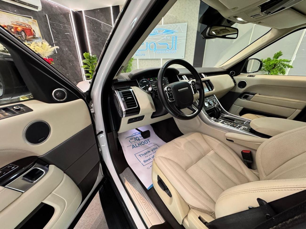 لاند روفر رينج روفر سبورت Supercharged 5.0L SUPERCHARGED RANGE ROVER SPORT V8 || GCC SPECS || FULL OPTIONS || FREE ACCIDENTS