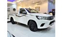 تويوتا هيلوكس VERY CLEAN AND IN A PERFECT CONDITION Toyota Hilux GL 2.7L VVT-i Single Cabin 2018 Model!! in White 