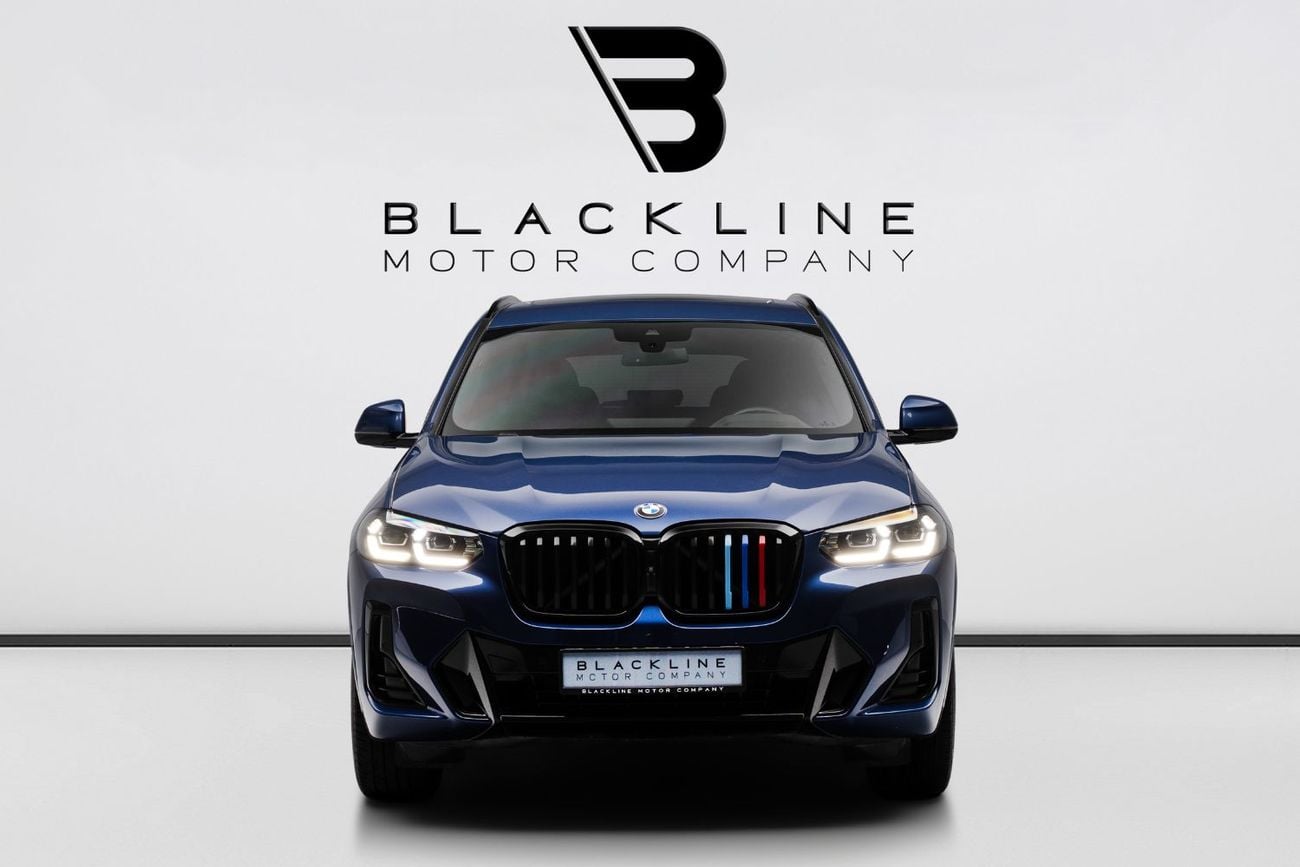 BMW X3 XDRIVE 30i M SPORT BUY NOW, PAY 2027 | THE BLACKLINE STANDARD | March 2027 Warranty + Service, GCC