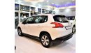 بيجو 2008 AMAZING Peugeot 2008 2015 Model!! in White Color! GCC Specs