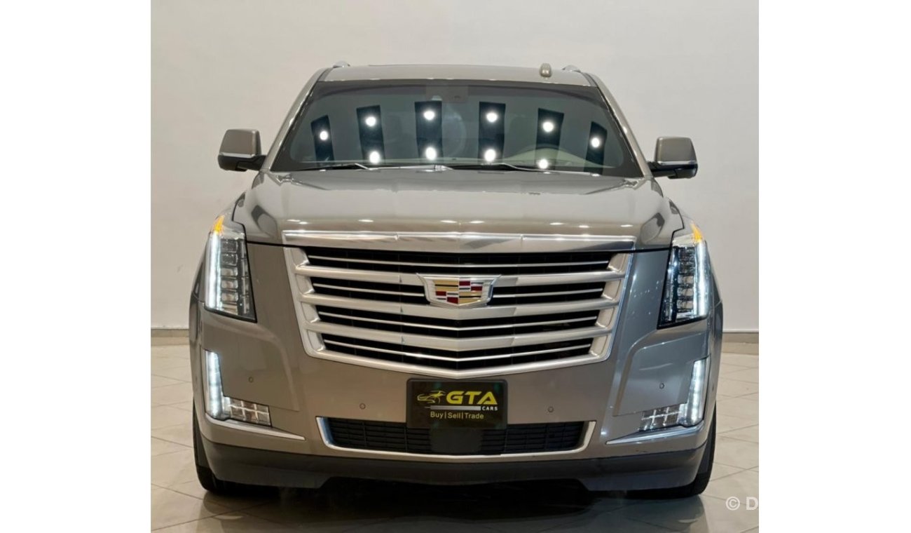 كاديلاك إسكالاد 2018 Cadillac Escalade Platinum, Warranty, Service History, Full Options, GCC