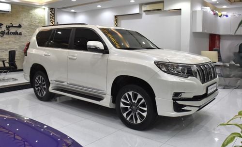Toyota Prado VXR EXCELLENT DEAL for our Toyota Prado VXR ( 2023 Model ) in White Color GCC Specs