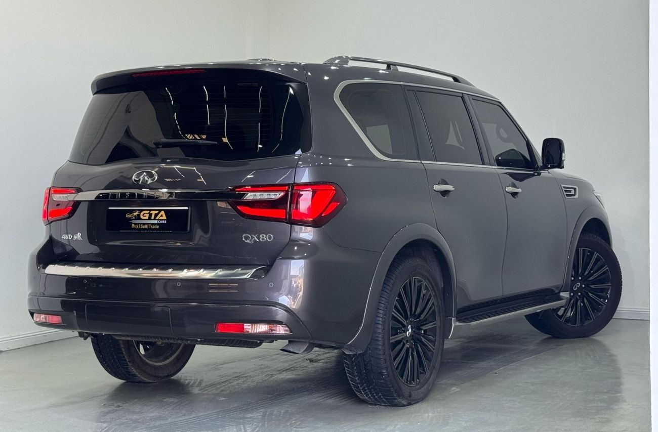 إنفينيتي QX80 2024 Infiniti QX80 4WD, 2029 Agency Warranty &Service Contract, Agency FSH, GCC